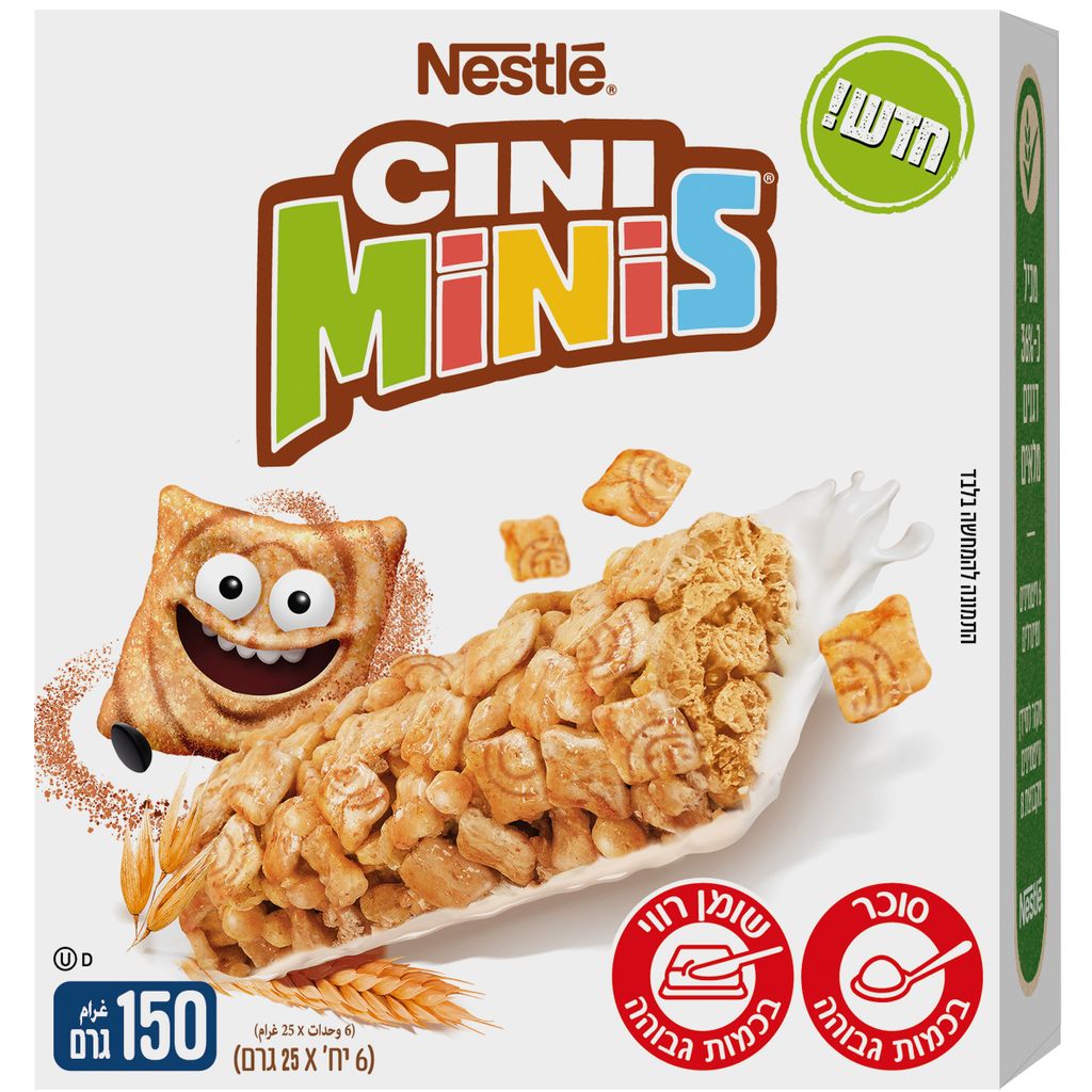 חטיף בר סיני מיניס 150 גרם