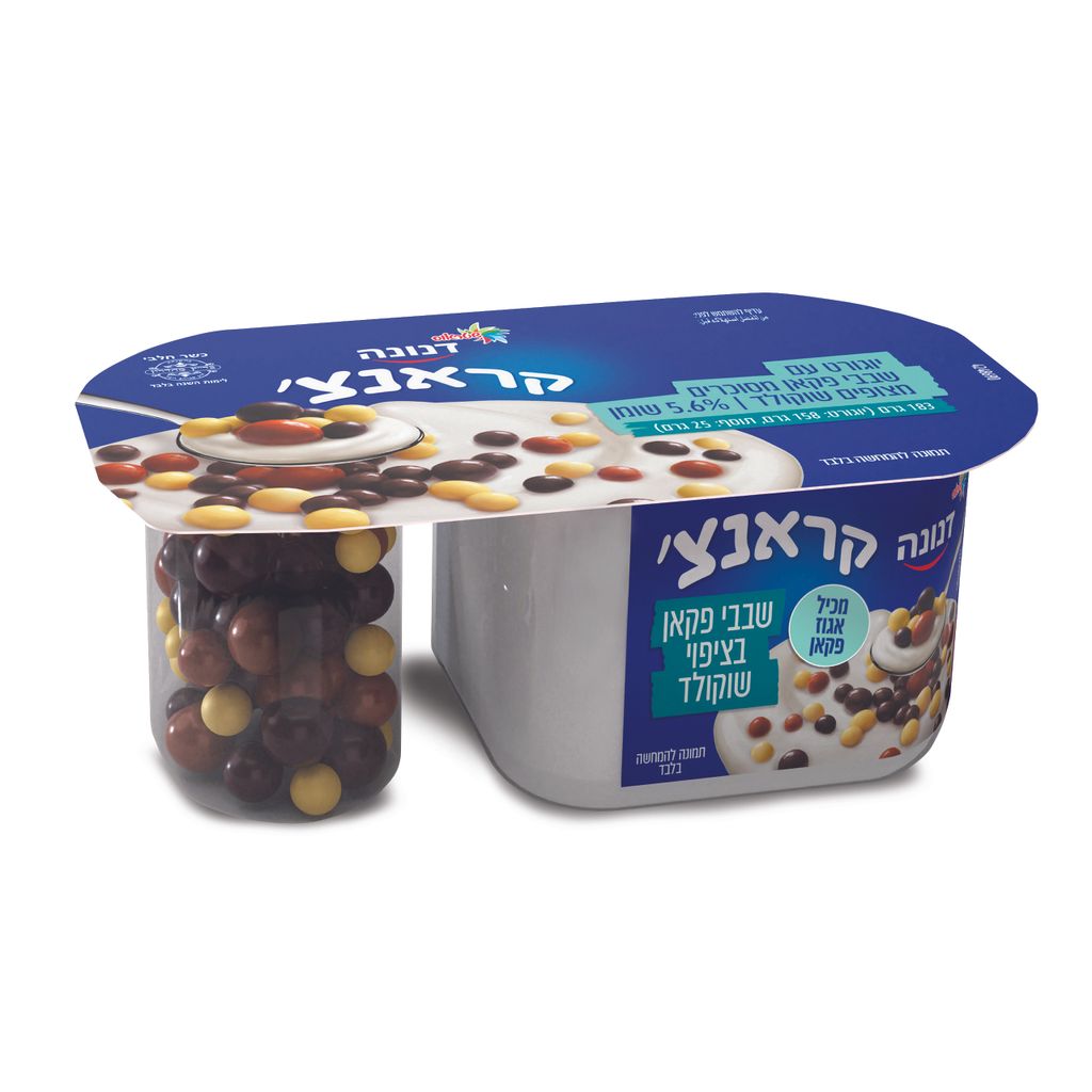 יוגורט דנונה ביו עם פקאן 183 גרם