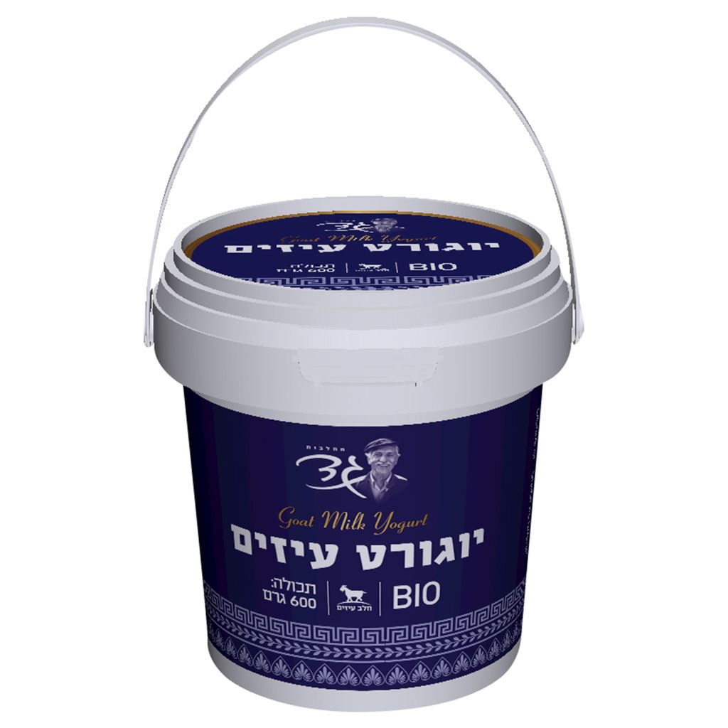 יוגורט עזים דלי 600ג 5%
