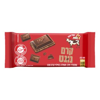 שוקולד חלב במילוי קרם נוגט 100 גרם