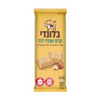 שוקולד בלונדי קרם אגוזי לוז