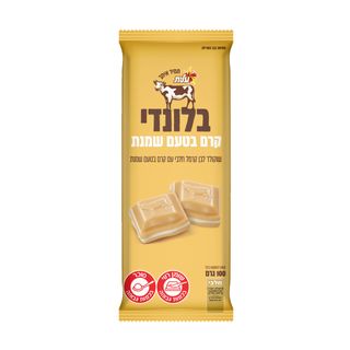 שוקולד בלונדי בטעם קרם שמנת