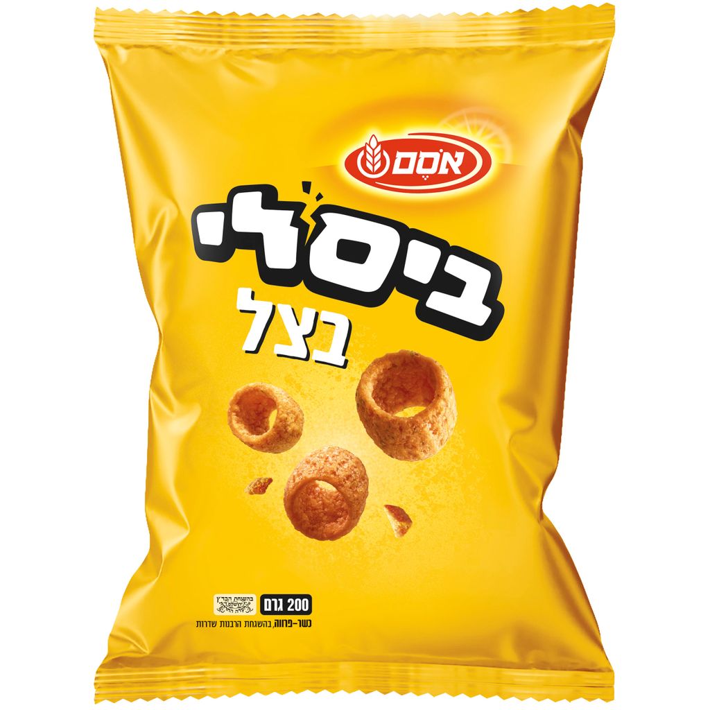 ביסלי חטיף בטעם בצל אסם 200 גרם